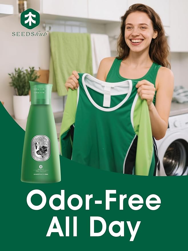 Pet Hair Remover for Laundry, 90% Fur Removal, Fabric Softener Liquid(Non-Dissolving) + Stain Remover, Removes Residue & Odors, Cedar Scent – 27 fl oz, 32 Loads