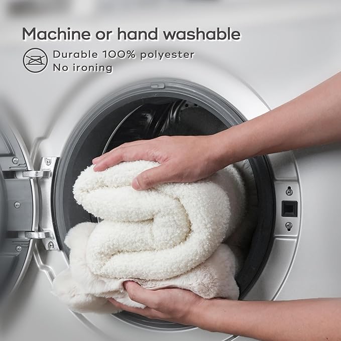 4 in 1 Cat Sleeping Bag Plush Self Warming Cat Bed Snuggle Bag Blanket Mat Cave (Small Cats Up to 15 lbs) White 21 × 17 Inch