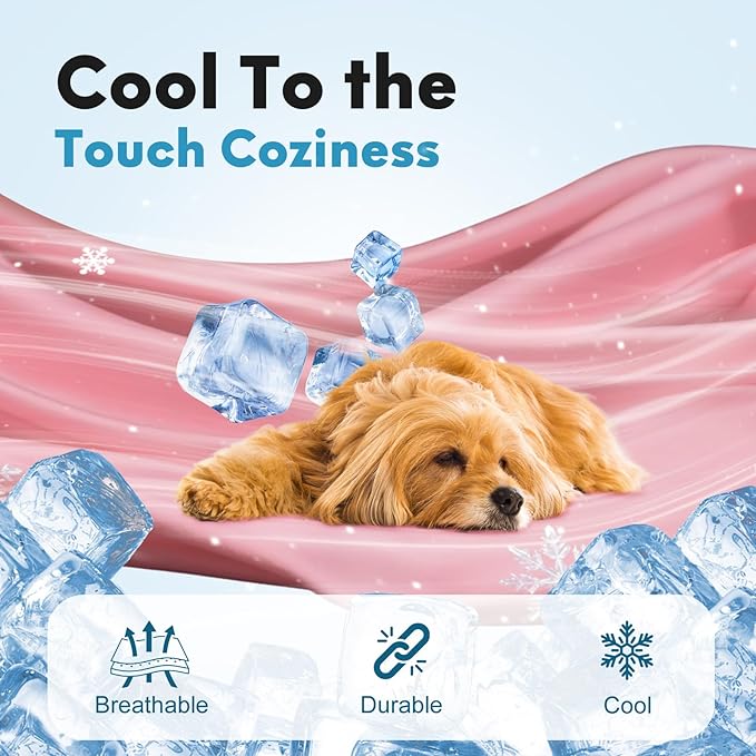 Supet Dog Sling Carrier for Small Pets, Hands Free Front Cat Sling, Reducing Back Neck Pain Anti-Anxiety, Adjustable Soft Carrying (Pink, Regular)