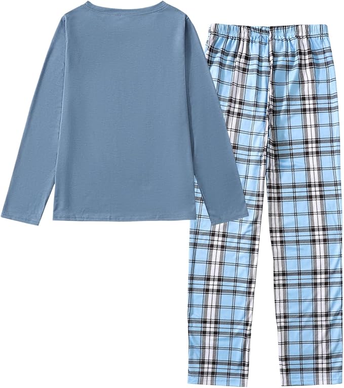 YIJIU Women's Sleepwear Long Sleeve Top and Pants Pajama Set Panda Print Nighty