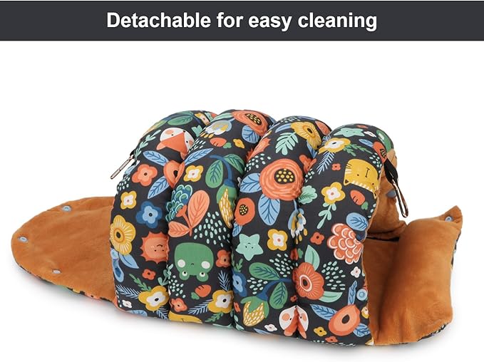 Wontee Bird Nest House Winter Warm Snuggle Hut Bird Bed Hanging Hammock for Parrots Budgies Parakeets Caique Senegal Cockatiels Conures (Large, Black)