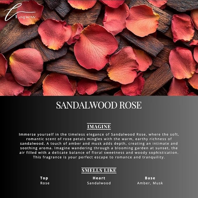 Sandalwood Rose Carpet Freshener Powder: Powerful Odor Eliminator for Home, Upholstery Deodorizer, Carpet Deodorizer, Pet Urine, Cat Litter Box - Sandalwood Rose Fragrance.