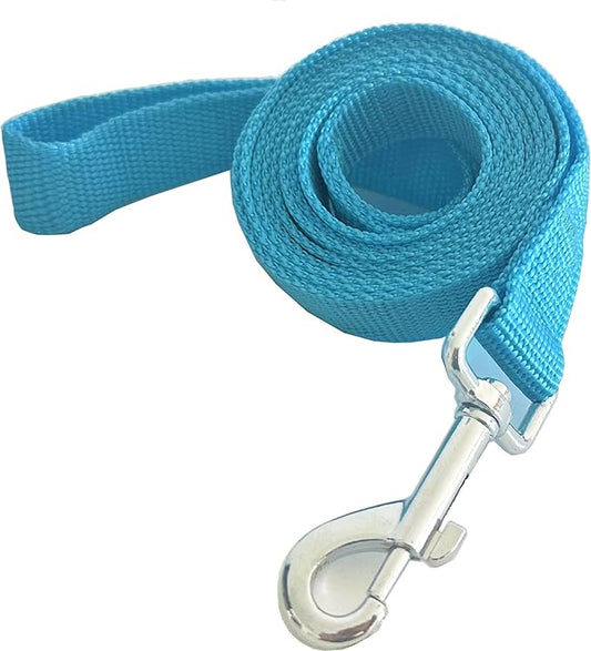 Nylon Dog Training Leash, Traction Rope, 4Ft /5 Foot /6 Feet Long, 5/8 inch 3/4 Inch 1 Inch Wide, for Small and Medium Dogs