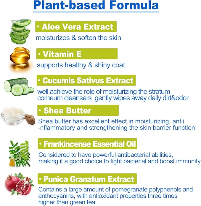 DR.EASY All Purpose Pet Grooming Wipes 100Ct Plant Based Ingredients for Paws,Body,Nose &Bum Cleaning,Remove Dirt,Dander & Excess Hair with Soft and Thick Wipes,No Fragrance