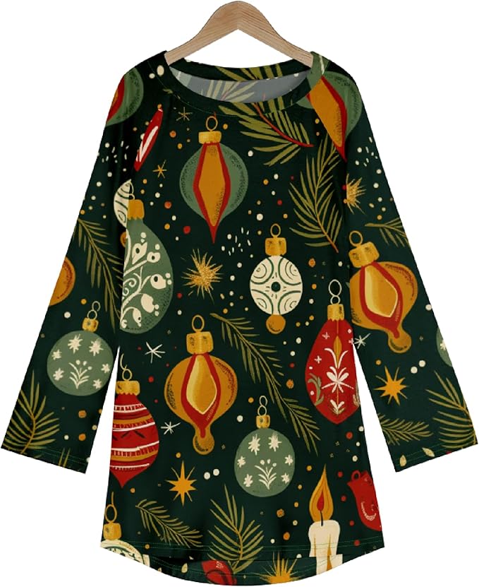 MARSVOVO Women Novelty Graphic Plus Size Sweater Crewneck Long Sleeve Cute Printed Loose Fit Casual Fall Sweaters Top