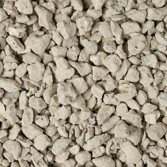 32 oz Jug of Small Limestone Gray, ⅛ - ½ inch Size, for Indoor Outdoor Decor, vase Filler, Candles, Art, Crafts, Aquariums, Fairy Gardens, planters, tablescapes, terrariums