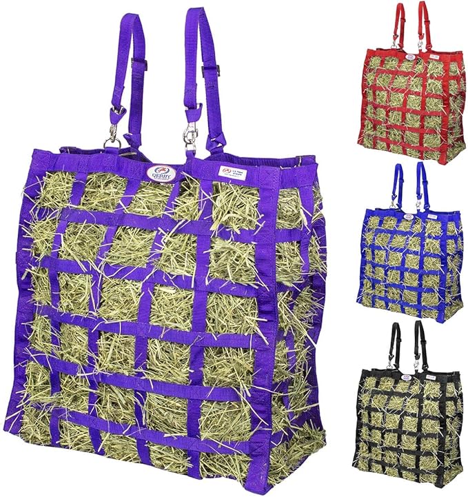 Derby Originals Easy Feeder Horse Hay Bag with Super Tough Bottom and 1 Year Warranty