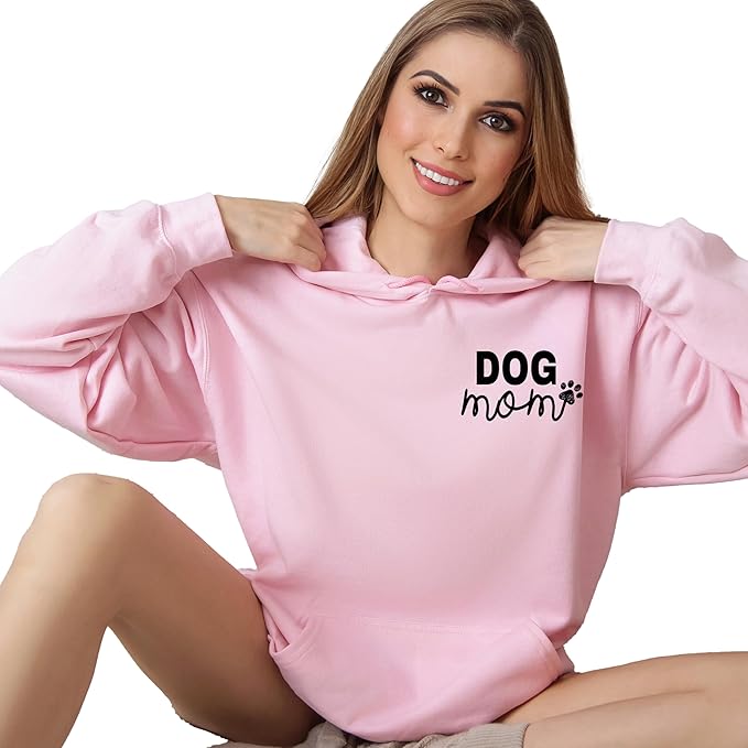 Custom Dog Mom Shirt for Women Pet Ears Sweatshirt with Name Unique Puppy Line Art Cute Dad Hoodie for DogDad Owner Lover