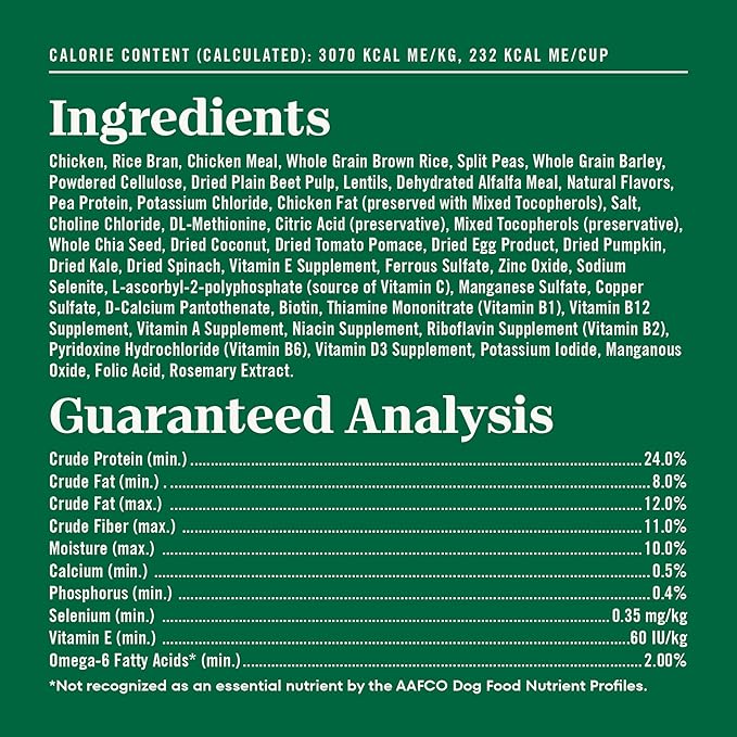 Nutro Natural Choice Chicken & Brown Rice Adult Healthy Weight Dog Food Recipe, 30 lb. Bag