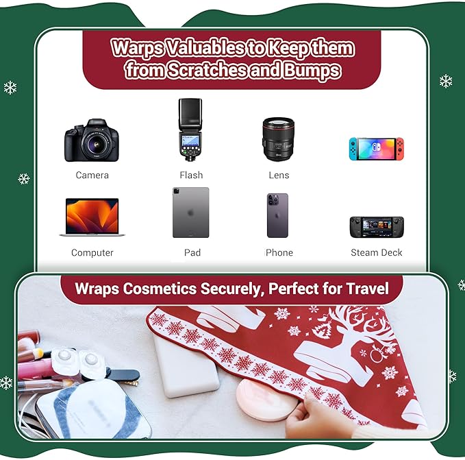 27.5" Large Cat Wrap for Nail Trimming，Self-adherent Cat Grooming Wrap for Adult Cat & Small Dog, Anti-Scratch Cat Swaddle Burrito Wrap for Medicine,Nail Clipping,Ear Cleaning,Teeth Brushing