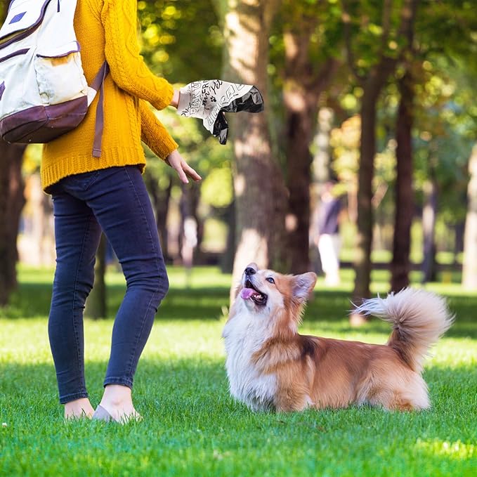 Ireer 1000 Pcs Thick Header Dog Waste Bags Bulk Dog Poop Station Refills Pet Waste Bags Thicker Leakproof Disposal No More Warm Yuck Feeling for Home Outdoor Parks Communities Hoas