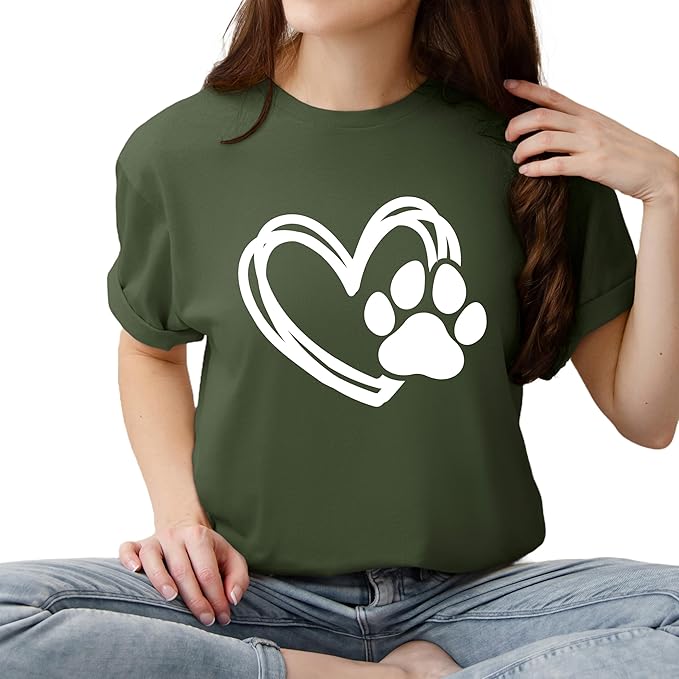Custom Dog Mom Shirt for Women Pet Ears Sweatshirt with Name Unique Puppy Line Art Cute Dad Hoodie for DogDad Owner Lover