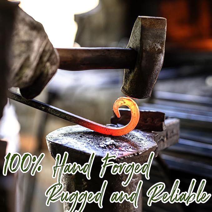 AJART Hanging Plant Hanger Outdoor: 2 Pieces Bird Feeder Wall Hooks - 16-Inch Heavy-Duty Plant Bracket Hook for Hanging Flower Baskets