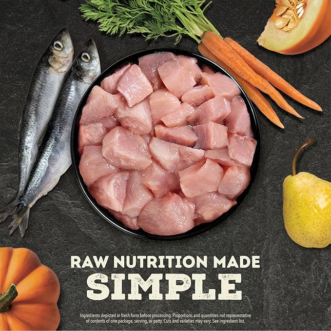 ACANA Grain-Free High Protein Freeze Dried Dog Food & Topper Free-Run Turkey Recipe Morsels 8oz Bag