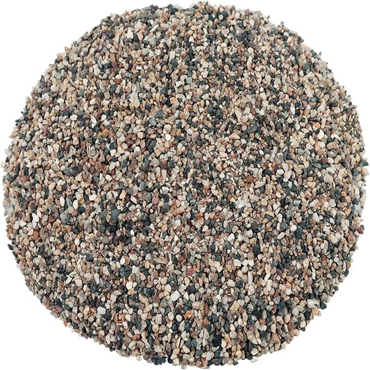 Silica Gravel, Multi-Purpose Mixed Silica Sand for Fire Pits, Aquariums, and Landscaping, 11LB Large
