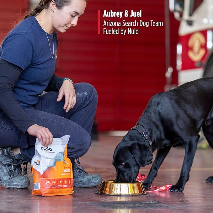 Nulo Frontrunner Turkey, Trout & Spelt Adult Dry Kibble Dog Food with Ancient Grains, 25 Pound Bag