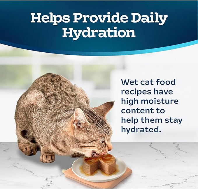 Blue Buffalo Tastefuls Wet Cat Food Paté, Made with Natural Ingredients | Salmon Entrée, 3-oz. Cans (24 Count)