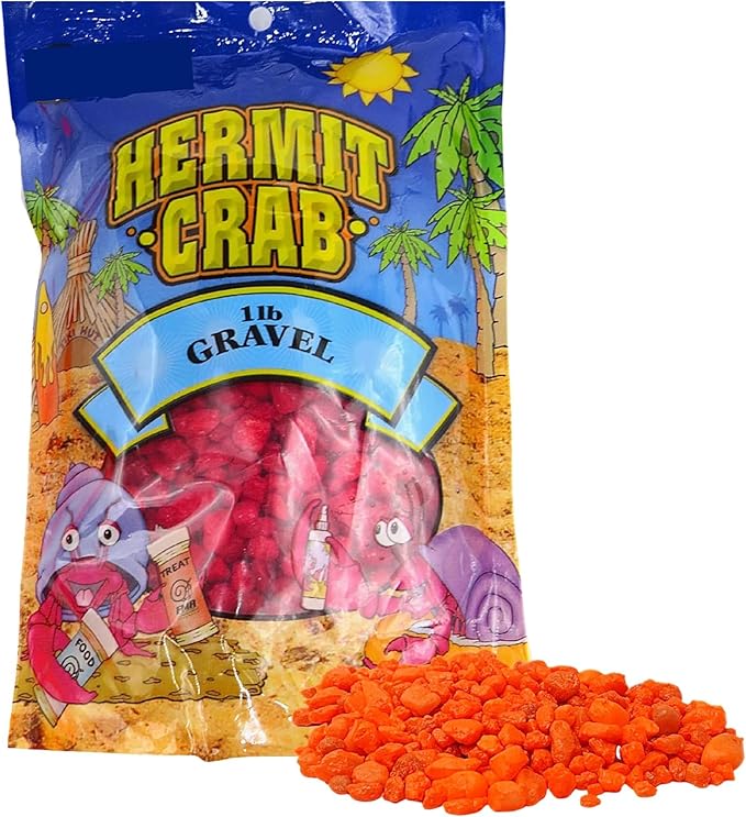 Needzo Reptile and Hermit Crab Supplies, Food Pouch, Habitat, Neon Gravel, Mister Trainer, and Seashell Palm Tree Accessory, All in one Starter Pack, 5 Items