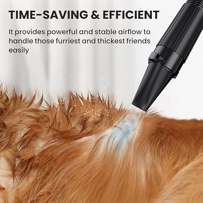 Flying Pig Double Motor High Performance Dog Pet Grooming Dryer -Magenta