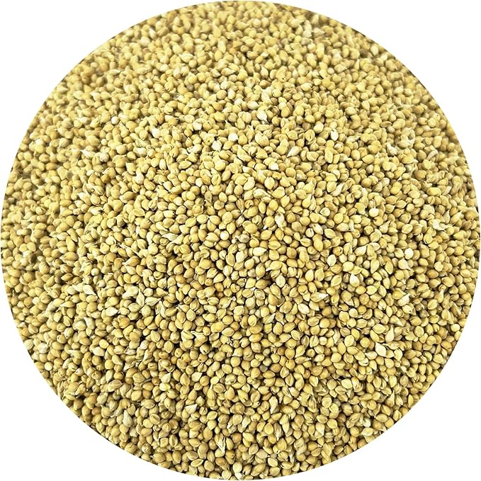 PACIFIC Organic Petfood Organic Feed Millet - Millet Bird Seed | Rich with Fiber & Minerals | USDA and CCOF Certified | Packed in USA - 2Lbs