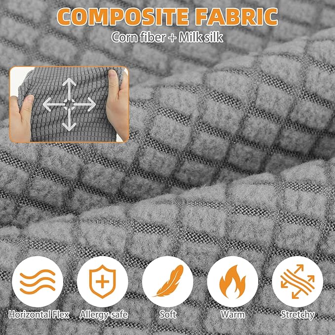 KOOLTAIL Cat Sweater for Sphynx - Soft Fleece Sweaters for Cats Only, Elastic Pet Clothes with Sleeves, Thick Winter Warm Cold Weather Apparel for Hairless Cat, Puppy Pajamas for Small Dogs, Grey S