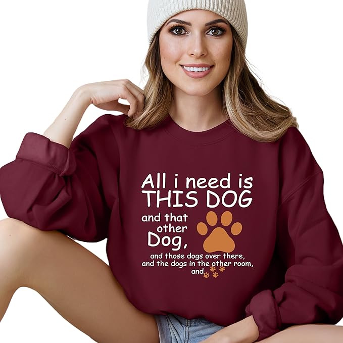 Custom Dog Mom Shirt for Women Pet Ears Sweatshirt with Name Unique Puppy Line Art Cute Dad Hoodie for DogDad Owner Lover