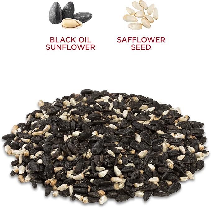 Audubon Park Cardinal Blend Wild Bird Food, Cardinal Bird Seed for Outside Feeders, 4-Pound Bag (Pack of 2)