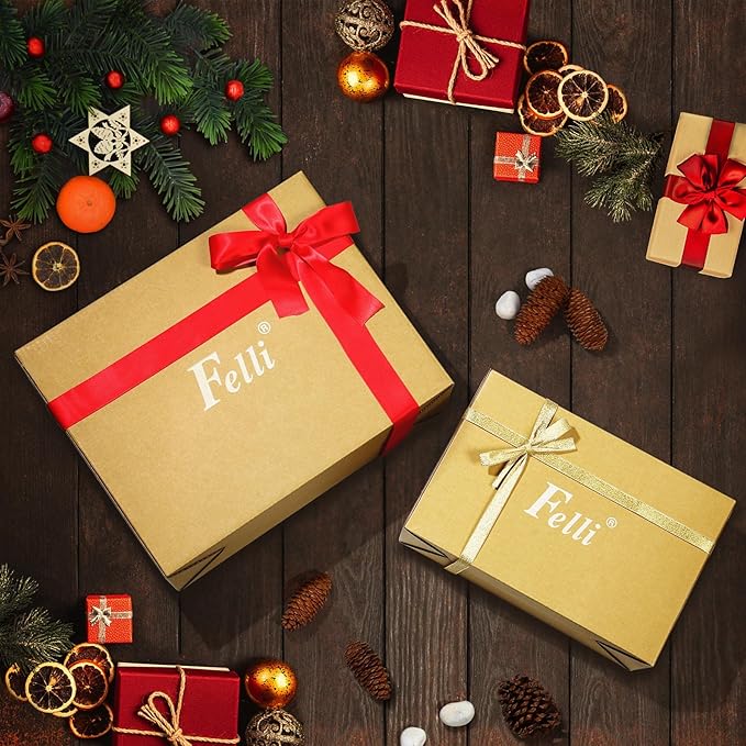 Felli Flip Tite Storage Container with Lid 4" Airtight Ring Seal Top, Stackable Acrylic Canister Jar Set for Kitchen Pantry Organizer, Food Spice Pasta Snack, Christmas Gifts for Her (5pk, Variety)