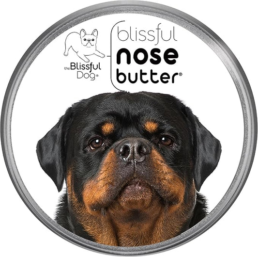 The Blissful Dog Rottweiler Unscented Nose Butter - Dog Nose Butter, 16 Ounce