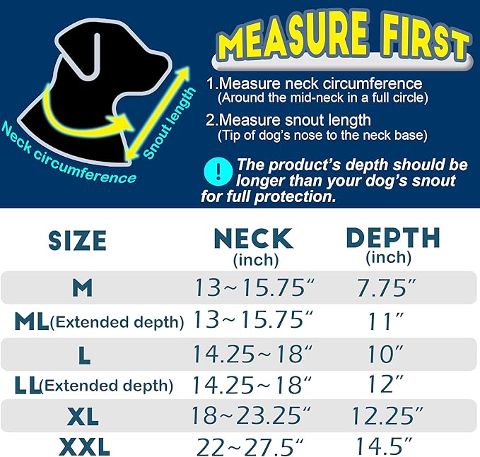 Soft Dog Cone Collar, Comfortable Pet Recovery Neck Collars After Surgery for Extra Large Dogs, Plastic Breathable Elizabethan Dog Head Circle Stop Licking, Adjustable Cones 37cm Long (XXL Pink)