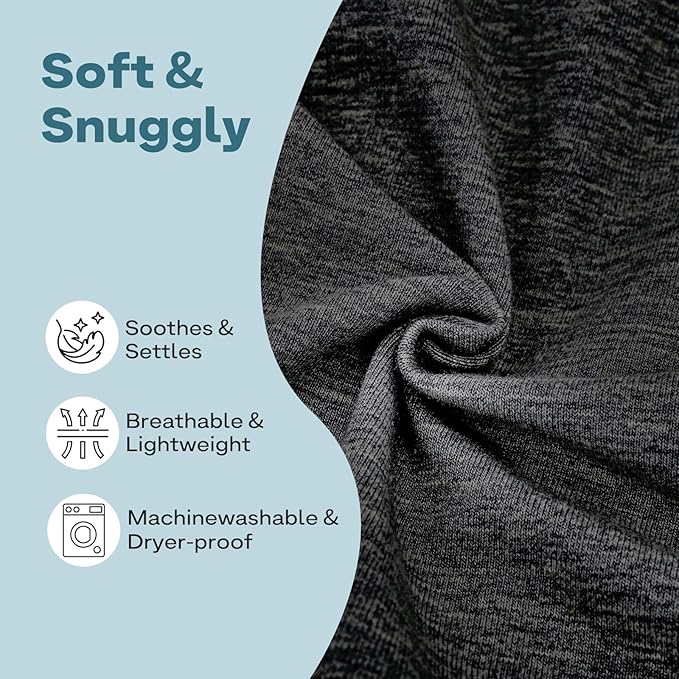 Supet Dog Carrier Sling for Small Dogs, Front Facing Cat Sling Carrier Chest, Hands Free Pet Sling Carrier, Adjustable Dog Front Carrier, Reducing Back Pain