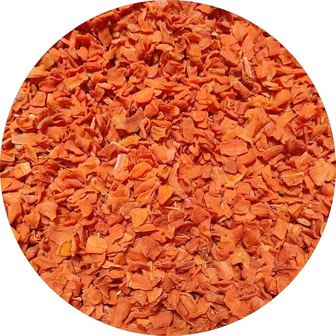 All-Natural Dried Carrot Treats for Small Pets, Healthy Snack for Rabbits, Chinchillas, Guinea Pigs, Hamsters and Herbivores (10 Ounce, Pack of 1)