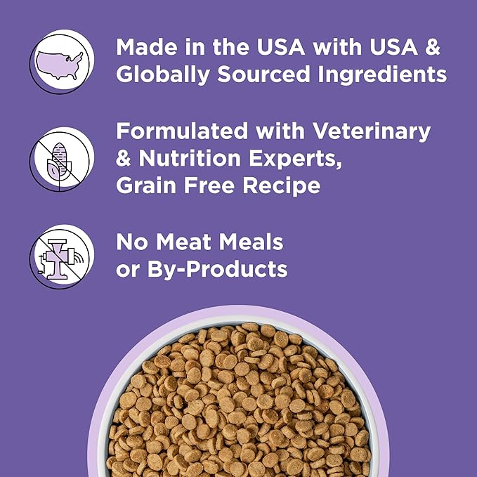 BIXBI Rawbble Dry Dog Food, Lamb, 4 lbs - USA Made with Fresh Meat - No Meat Meal & No Corn, Soy or Wheat - Freeze Dried Raw Coated Dog Food - Minimally Processed for Superior Digestibility