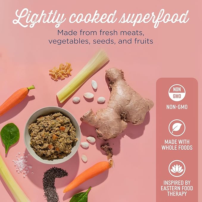 Side by Side Chicken & Lamb Stew - Warming Wet Dog Food & Dog Food Topper for All Breeds - Made with Nutrients & Whole Raw Ingredients - No Artificial Additives or Fillers - USA Made (12.5 oz, 6-Pack)