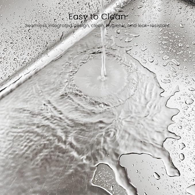 Elevated Dog Water Bowl 3 Gallons, 4 Height Adjustable Raised Doggy Bowl with Stand for Large Breed, Full Stainless Steel Food Bowl for Relief Joint Pressure, Dog Food and Water Bowls