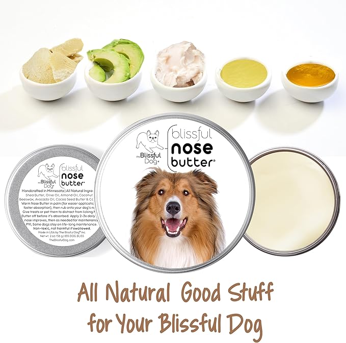 The Blissful Dog Collie Unscented Nose Butter, 16oz