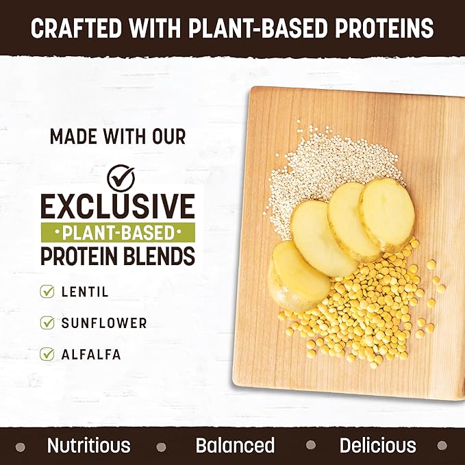 Earth Animal Wisdom Air Dried Dog Food - from The Seed Recipe Premium Natural Dry Dog Food for All Breeds & Ages - 2 Lbs Bag