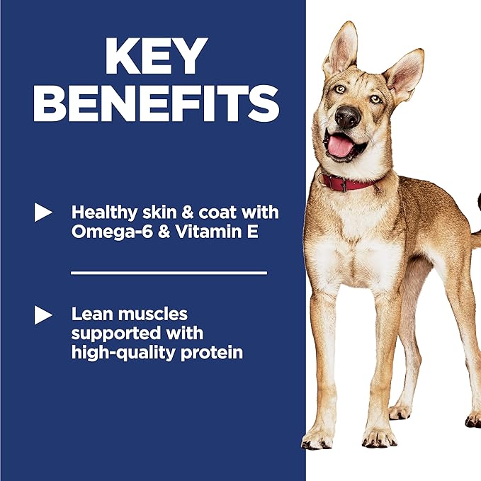 Hill's Science Diet Adult 1-6, Adult 1-6 Premium Nutrition, Dry Dog Food, Chicken & Barley, 35 lb Bag