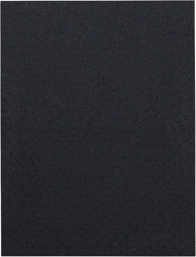 Mohawk Home Heavy Duty Rubber Stall Mat - Gym Floor- Under Dog Crate - All Purpose Utility 3' x 4' - 1/2" Thick