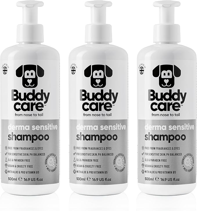 Derma Sensitive Dog Shampoo with Aloe Vera and Pro Vitamin B5 (50.72oz)