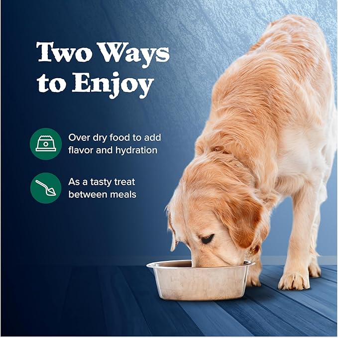 Blue Buffalo Wilderness Trail Toppers Wild Cuts Natural High-Protein Dog Wet Food, Duck Bites in Hearty Gravy, 3-oz Pouch, 24 Count