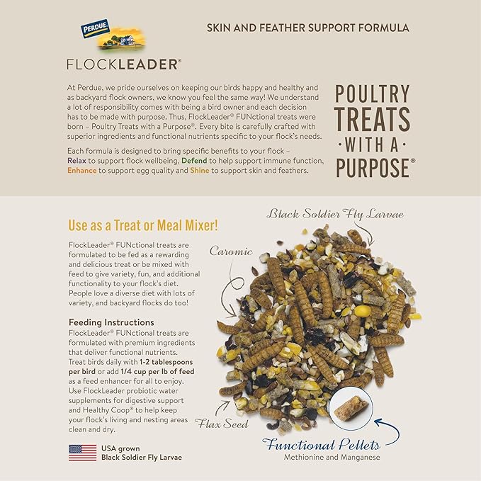 Shine, Functional Poultry Treats for Skin and Feather Support, 3.5 lb