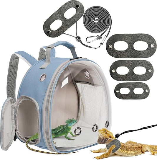 Guinea Pig Carrier,Guinea Pig Carrier for 2,Reptile Travel Carrier for Lizards Sugar Glider Hedgehog Rat Parrot Birds