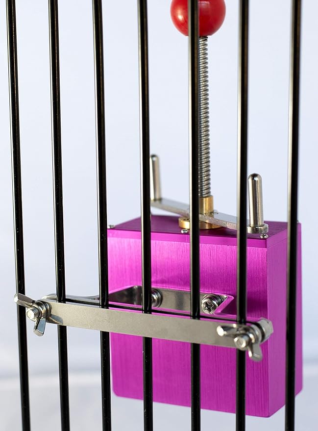 Ele-Waiter Foraging Bird Toy | Interactive Treat Dispenser | Promotes Natural Foraging Behavior | Bird Cage Accessories for Medium to Extra Large Birds | Colorful Toys for Parrots, Cockatiel,Cockatoos