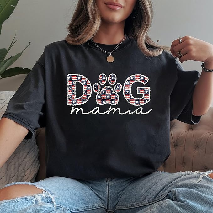 NAZENTI Personalized Dog Mom Sweatshirt, Cat Lovers Gift, Matching Dog and Owner Sweater, Gift Christmas Memorial Birthday