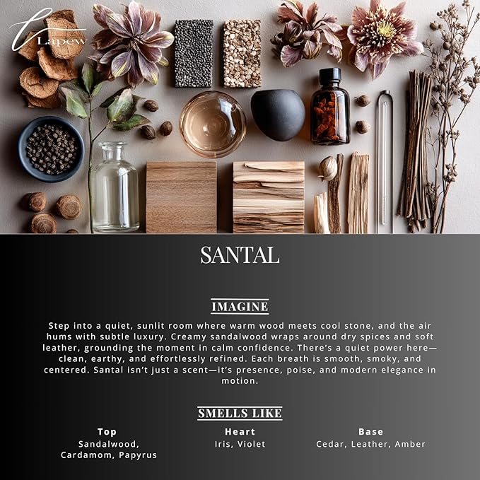 Santal Carpet Freshener Powder: Powerful Odor Eliminator for Home, Upholstery Deodorizer, Carpet Deodorizer, Pet Urine, Cat Litter Box - Santal Fragrance