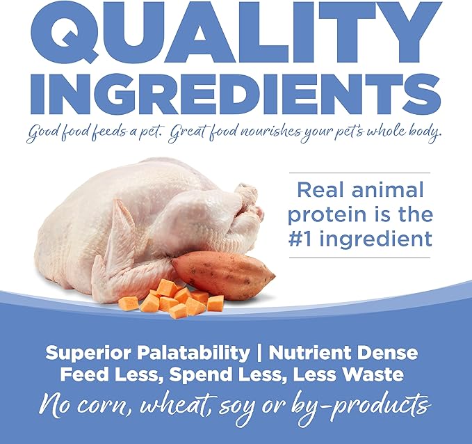 Nutri-Source Pure Vita Grain-Free Turkey And Sweet Potato Dry Dog Food, 5 Pound Bag