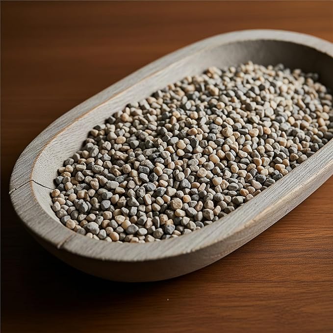 32 oz Jug of Multicolor Gray Pea Gravel, ⅛ - ½ inch Size, for Indoor Outdoor Decor, vase Filler, Candles, Art, Crafts, Aquariums, Fairy Gardens, planters, tablescapes, terrariums