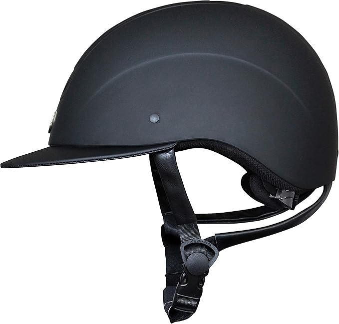 TIPPERARY EQUESTRIAN Horse Riding Helmet - Royal Wide Brim - English Style Protective Horseback Riding Apparel - Safety Helmet with Cooling Ventilation