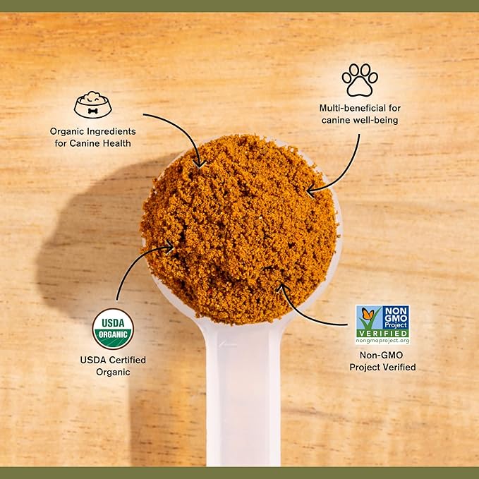 Badlands Ranch - Super20 Canine Supplement Organic Ingredients Multi-Benefit Supplement, Ashwagandha, Help w/Canine Well-Being, Heart, Joint, Vision, Antioxidant Support by Katherine Heigl (30 scoops)